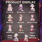 BEEMAI Aroma Princess Magic Town Series 9PCs (Set of 9 No Repeat) Blind Box Figures, Random Design Cute Figures Collectible Toys Birthday Gifts