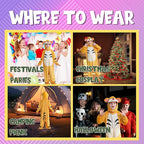 MICHLEY Adorable Animals Cosplay Costume for Kids 3-12Years Soft Breathable & Skin Friendly Halloween Birthday Party