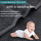 Wash Cloths 12 Pack, Reusable Makeup Eraser Towel, 13x13 inch Large Washcloths for Face and Body, Super Soft and Skin Friendly Face Towel on Sensitive Skin, Easy to Rinse Grey Facial Cleaning Cloths