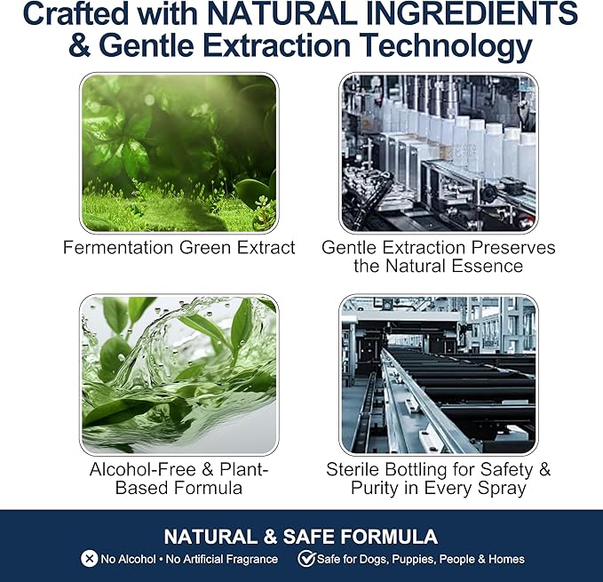 Potty Training Spray for Dogs – 5 fl oz /150ml Dog Pee Training Aid for Puppies & Adults Dogs– Helps Guide Dog to Pee Pads or Designated Areas – Safe Plant-Based Attractant for Indoor & Outdoor Use