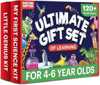 Doctor Jupiter Ultimate Gift Set of Learning| Set of ‘My First Science Kit’, ‘Little Genius Kit’ for Kids Ages 4-6|Birthday Gift for Boys, Girls| STEM Learning & Education Toys for 4,5,6 Year Old