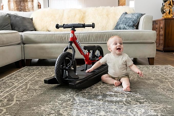 Strider 12” - Helps Teach Baby How to Ride a Balance Bicycle - for Kids 6 Months to 4 Years - Easy Assembly & Adjustments