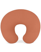 Nursing Pillow Covers, Muslin Nursing Cover for Breastfeeding Pillows, Comfortable for Baby Girls and Boys (Brick)