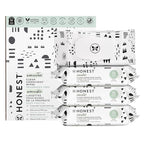 The Honest Company Clean Conscious Multi-Use Wipes | Hypoallergenic + Unscented for Sensitive Skin | Over 99% Water, Compostable, Plant Based, Baby Wipes | Pattern Play, 288 Count