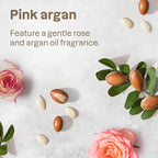 ATTITUDE Plastic-Free Pregnancy Stretch Mark Prevention Oil, EWG Verified, Dermatologically Tested, Plant and Mineral-Based, Vegan Maternity Products, Pink Argan, 3 Ounces