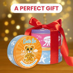 Cookie Box Crochet Kit for Beginners - Learn to Craft Amigurumi Stuffed Animals - Knitting Gift for Kids and Adults - Beginner-Friendly Yarn - Stitch-by-Stitch Video Tutorial - Leopard Leo