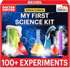Doctor Jupiter My First Science Kit for Kids Ages 4-5-6-7-8 | Birthday Gift Ideas for 4+ Year Old Boys & Girls | Toy Stem Kit with 100+ Experiments | Learning & Educational Projects