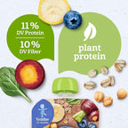 Gerber Toddler Food, Organic Banana Berry and Veggie Smash Puree Pouch, Toddler Pouches, No Added Sweetener, No Artificial Flavors, 12-Pack