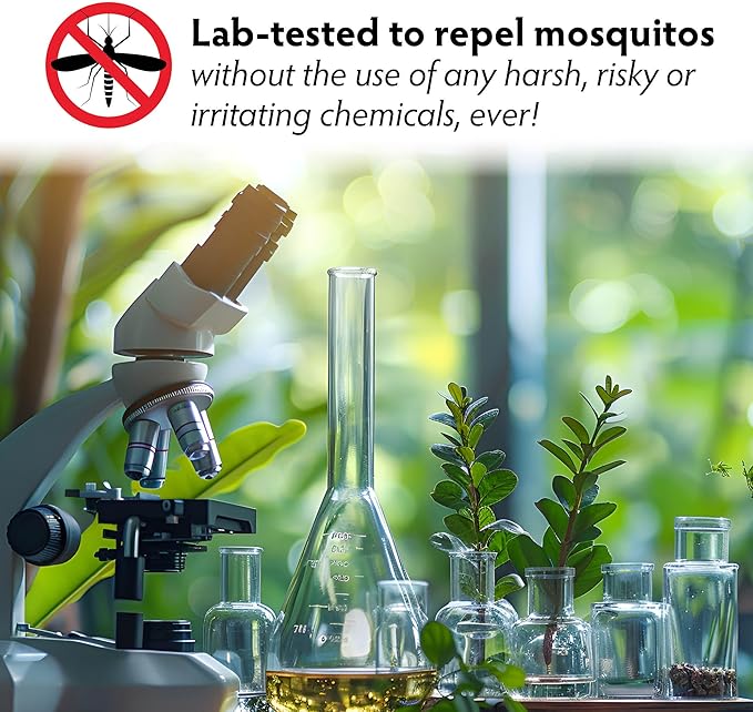 YAYA ORGANICS Baby Bug Ban – Natural, Proven Effective Mosquito Repellent for Babies, Kids and Sensitive Skin (8 Ounce Spray)