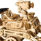 ROKR Assemble Solar Energy Powered Cars-Moveable 3D Wooden Puzzle Toys-Funny Teaching Educational-Home Deco-Model Building Sets-Best Christmas,Birthday Gift for Boys,Children,Adult (Curiosity Rover)