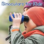 Scotamalone Kids Binoculars Shock Proof Toy Binoculars Set for Age 3-12 Years Old Boys Girls Bird Watching Educational Learning Hunting Hiking Birthday Presents