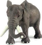 FUNSHOWCASE African Jungle Animals Female Elephant Cow Toy Figure Realistic Plastic Figurine Height 3.5-inch