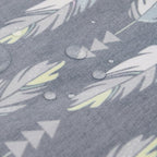 ALVABABY 2pcs Cloth Diaper Wet Dry Bags Waterproof Reusable with Two Zippered Pockets Travel Beach Pool Daycare Soiled Baby Items Yoga Gym Bag for Swimsuits or Wet Clothes L0821