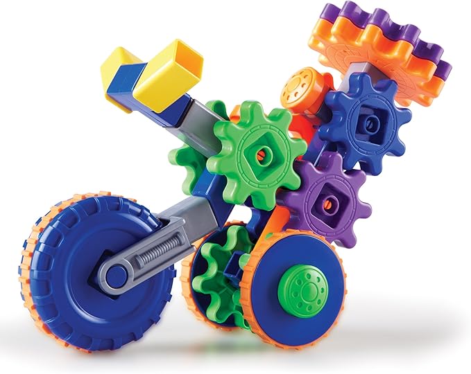 Learning Resources Gears! Gears! Gears! Cycle Gears, Construction, Gear Toy, 30 Pieces, Ages 4+