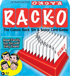 Rack-O Retro Game by Winning Moves Games USA, Classic Tabletop Game Enjoyed by Families Since the 1950's! Ages 8+, 2-4 Players (6122)