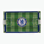 Binho Board Classic Board Game Chelsea Edition - 2-Player Fast-Paced Finger Flicker Pinball Family Board Games - Portable Tabletop Sports Game Set for Any Occasion