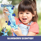 Bluey Premium Cloud Slime, Blueberry-Scented Fluffy Slime, Pre-Made Slime for Kids with Mix-Ins, Bluey Toys, Party Favors for Kids 8-12, Bluey Party Favors, Girls Toys 8-10, Toddler Travel Toys