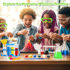 250+ Experiments Science Kits for Kids, STEM Activities Educational Science Kits Gifts with Chemistry Set, Erupting Volcano and Growing Crystal Tree