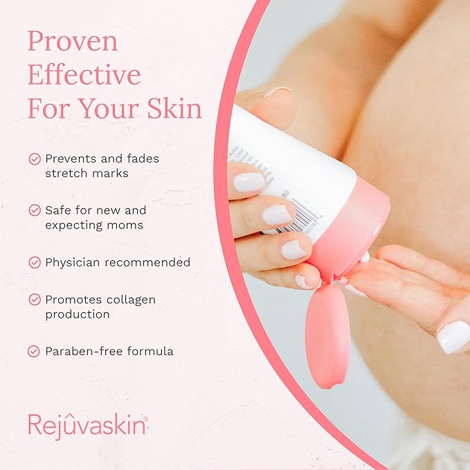Rejuvaskin Stretch Mark Cream, Helps Improve and Prevent Stretch Marks from Pregnancy or Weight Change, 3fl oz / 90ml
