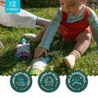 Babylife Organics Stage 2 - Apple, Carrot, Spinach & Kale, 3.5 Ounce Pouch (6 Pack) - Heavy Metal Safe, Organic Baby Food