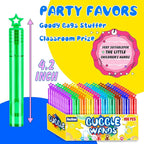 100 PCS Bubble Wands for Kids, 10 Colors Bulk Bubble Wand with Star Top, Perfect for Birthday, Carnival, Summer Outdoor Toys,Goody Bags Stuffer,Prize,Party Favors, Wedding