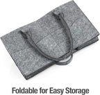 PandaEar Baby Diaper Caddy Organizer, Portable Travel Diaper Organizer, Nursery Caddy Basket with Divided Design