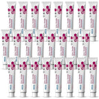 High-Potency 20% Zinc Oxide Ointment - (Pack of 24) Baby Diaper Rash Cream and Gentle Skin Protectant Barrier for Chafed Skin, Wetness Daily & Overnight Protection Soothing, Hypoallergenic, 1oz Tubes