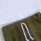 Mubineo Infant Toddler Baby Boy Summer T Shirt Shorts Outfits Short Sleeve Tee Tops Clothes Set