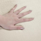 BALAPET Thick Memory Foam 71x59 Play Mat for Playpen, Super Soft Velvet Portable Baby Playpen Mat for Kids Toddler Crawling and Play, Non-Slip Bottom Playmat, Cream