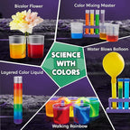 Klever Kits Wonder Science Kits- 50+ Experiments Educational Toys, STEM Activities with Growing Crystal Tree, Lab Science Toys, Gifts for Birthday Christmas for Kids Aged 6 7 8+