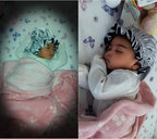 AKISS Baby Infant Newborn Toddler Satin Silk Hair Bonnet for Baby Girl Boy Sleeping Kids Cap Hat