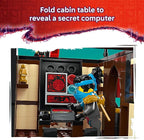 LEGO NINJAGO The Temple Bounty Building Toy - Multi-Level Boat W/6 Ninja Toy Minifigures for Kids, Ages 14+ - Model Building Kit with Display Stand - Dragons Rising Gift for Teen Boys & Girls - 71848