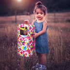 K.T.Fancy 14.5 Inch Doll Carrier Wishers Doll Travel Case Crossbody Carrier Bag Suitcase for 14.5 Inch Girl Doll Accessories with Multi-Pocket Storage Closet