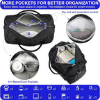 Diaper Bag Tote: Mommy Bag, Baby Bag for Boy and Girl, Mom Hospital Bag, Twins or 2 Kids Diapers Bag