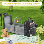 Diaper Bag Backpack, Large Diaper Bag, Multifunctional Diaper Bag