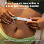 Frida Fertility All-in-One Ovulation & Pregnancy Test Kit – 30 Easy at-Home LH Strips, Ovulation Tracker, 2 Early Detection Pregnancy Tests & Reusable No-Mess Pee Cup