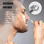 LePinko Nose Hair Trimmer For Men, Nasal Hair Tweezers For Women, Small Scissors For Hair Grooming