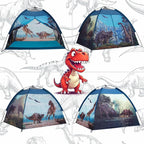 Dinosaur Kids Play Tent-61”x61”x45”Realistic Dinosaur Kids Tent Indoor & Outdoor, Pop Up Play House for Kid, Boys & Girls Age 3-12