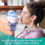 opove Nasal Irrigation System, Sinus Rinse Kit with 1 Nose Cleaner & 15 Salt Packets, Self-Cleaning & Automatic Waste Collection, Rechargeable Sinus Rinse Bottle for Relieving Nasal Discomfort