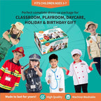 Born Toys Dress Up & Pretend Play Kids Costumes Set Ages 3-7, Washable Kids Dress Up Clothes for Play