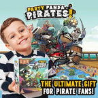 Party Panda Pirates – Toddler and Kids Games, Dice and Strategy Board Games for Adults, Treasure Hunt Toys for 8 Year Old Boys, 8 Year Old Boy Gift, Fun Family Game Night Adventure Play