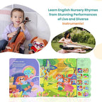 GO GO Creative Activity Nursery Rhymes: Nursery Rhyme Books, Sound Book, 10 Songs, Talking Books for Toddlers 1-3, Music Books for Toddlers 1-3, Interactive Books for 1 Year Old, Baby Music Book