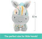 GUND Baby Safari Friends Collection Plush Zebra with Chime, Sensory Toy Stuffed Animal for Babies and Newborns, Multicolored, 7"