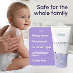 TruKid Lavender Bubble Podz, Baby Cream & Bubble Glove Set – Soothing Bath and Skincare Bundle for Kids