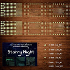 1230 PCS Glow in The Dark Stars Wall Stickers, 3D Adhesive Dots Decor Starry Sky Decor for Kids Bedroom or Birthday Gift,Beautiful Wall Decals (Green)