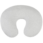 Onacosht 100% Organic Cotton Nursing Pillow Cover Soft Breathable Jersey Feeding Pillow Slipcover Fits Standard Infant Nursing Pillow or Positioner for Baby Boy and Girl, Grey Heather