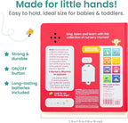 Binibi Spanish Musical Book for Babies & Toddlers 1-3 Los Pollitos Dicen & Other Nursery Rhymes | Spanish Learning for Kids | Bilingual Children's Book | Sound Book | Libro en español para bebés