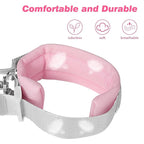 Zooawa Toddler Leash 2Pack, Toddler Kids Harness Anti Lost Wrist Link with Magnetic Lock, Reflective Safety Walking Harness Wristband Leashes for 2,3,4 Years Old Boys Girls, Yellow + Pink