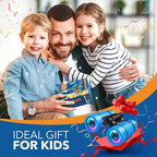 Toys for 3-7 Year Old Boys: LET'S GO! Binoculars for Kids with Bird Watching Manual Easter Birthday Gifts for 4 5 6 7 8 Year Old Boy Girls Outdoor Toy for Kid Ages 5-7 Toddler Camping Telescope