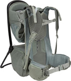 Thule Sapling Child Carrier Backpack - Machine Washable Seat - Self-Standing Frame - Adjustable padded straps for parents - Ergonomic seat with under-leg support for child - UPF 50 Sunshade